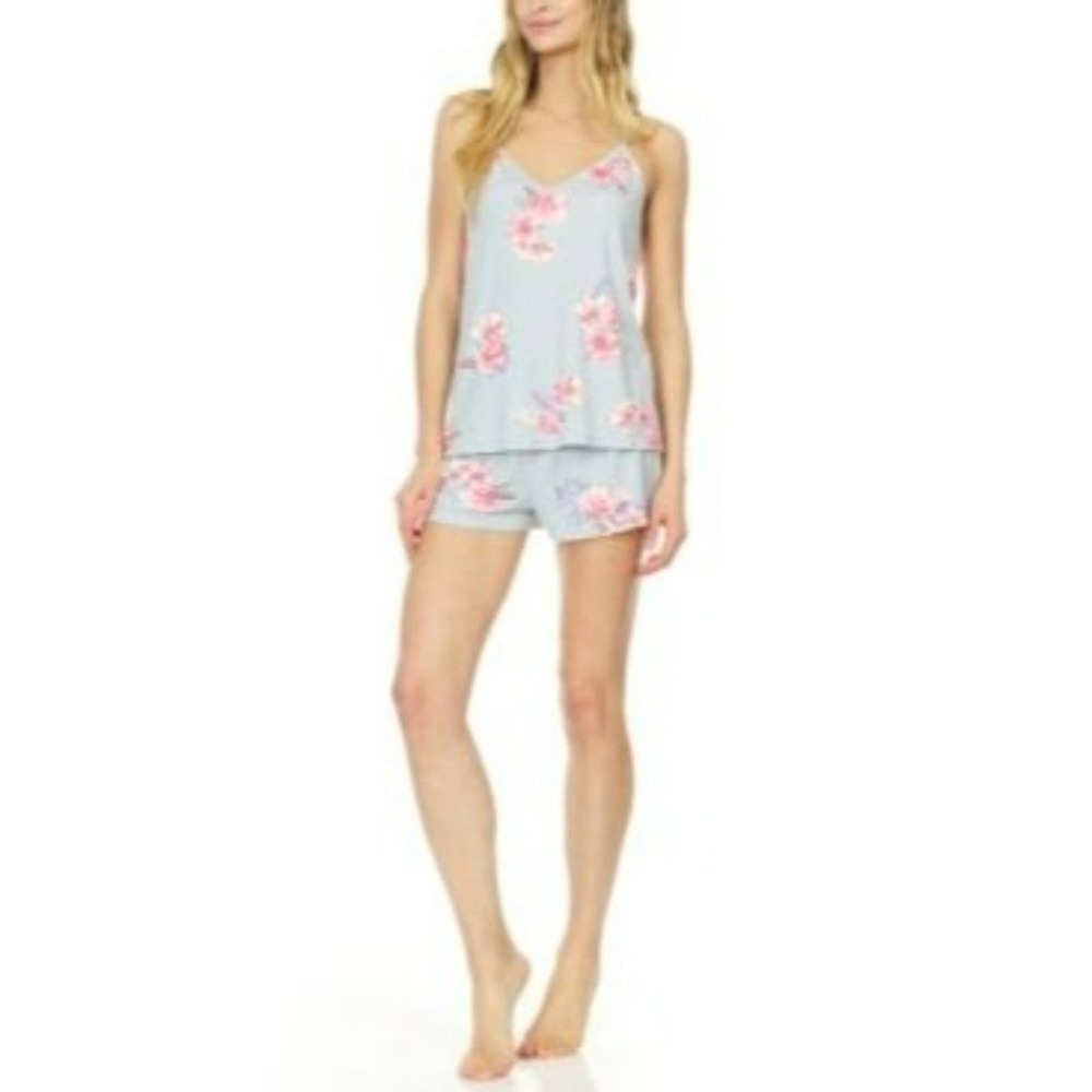 Flora by Flora Nikrooz Annette Cami & Tap Shorts Pajama Set Large